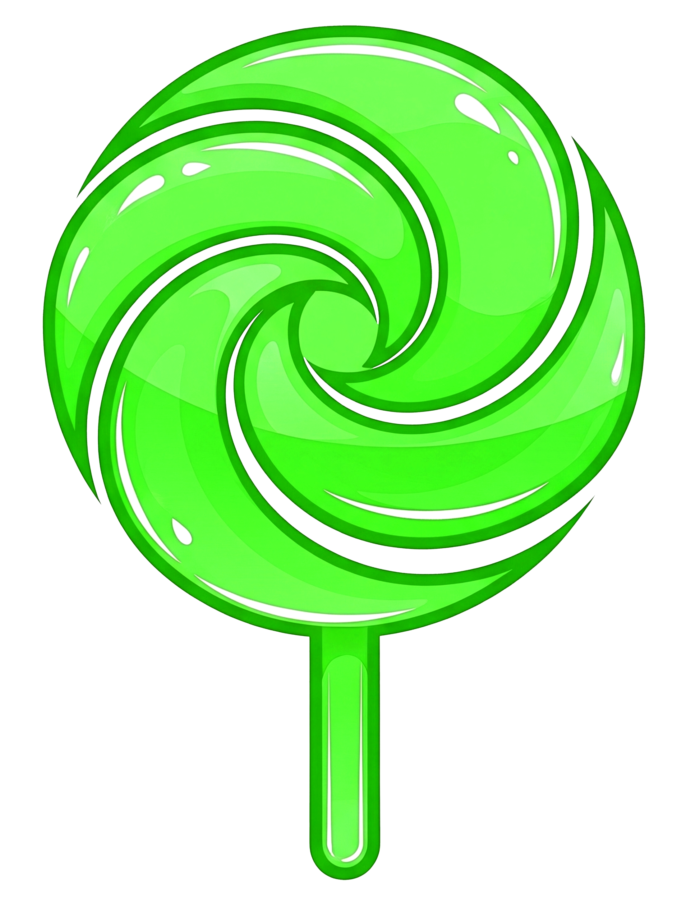 Candy Green Color