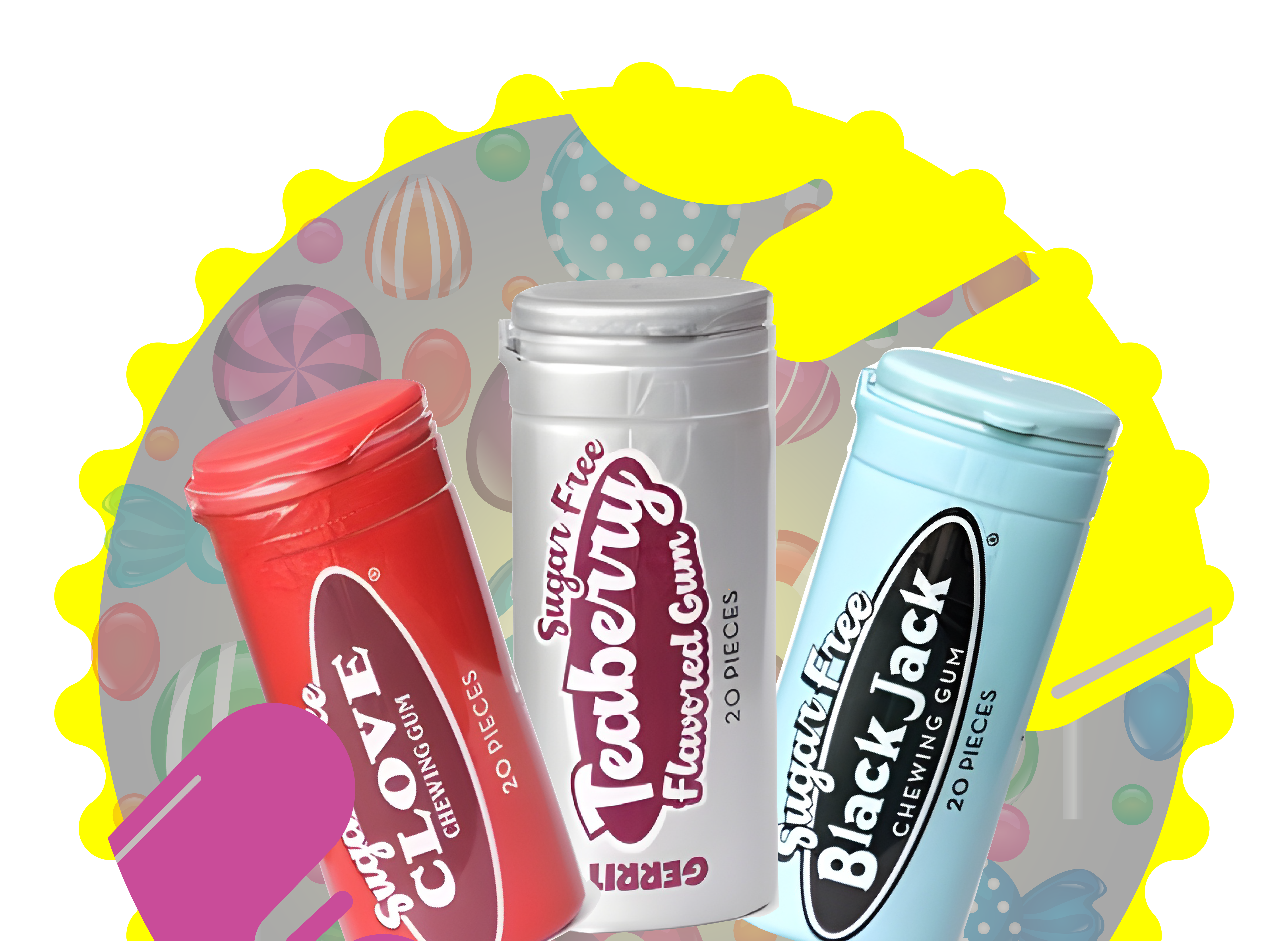 Retro Gum Wholesale Black Jack, Beemans & More | UsaCandyWholesale.Com