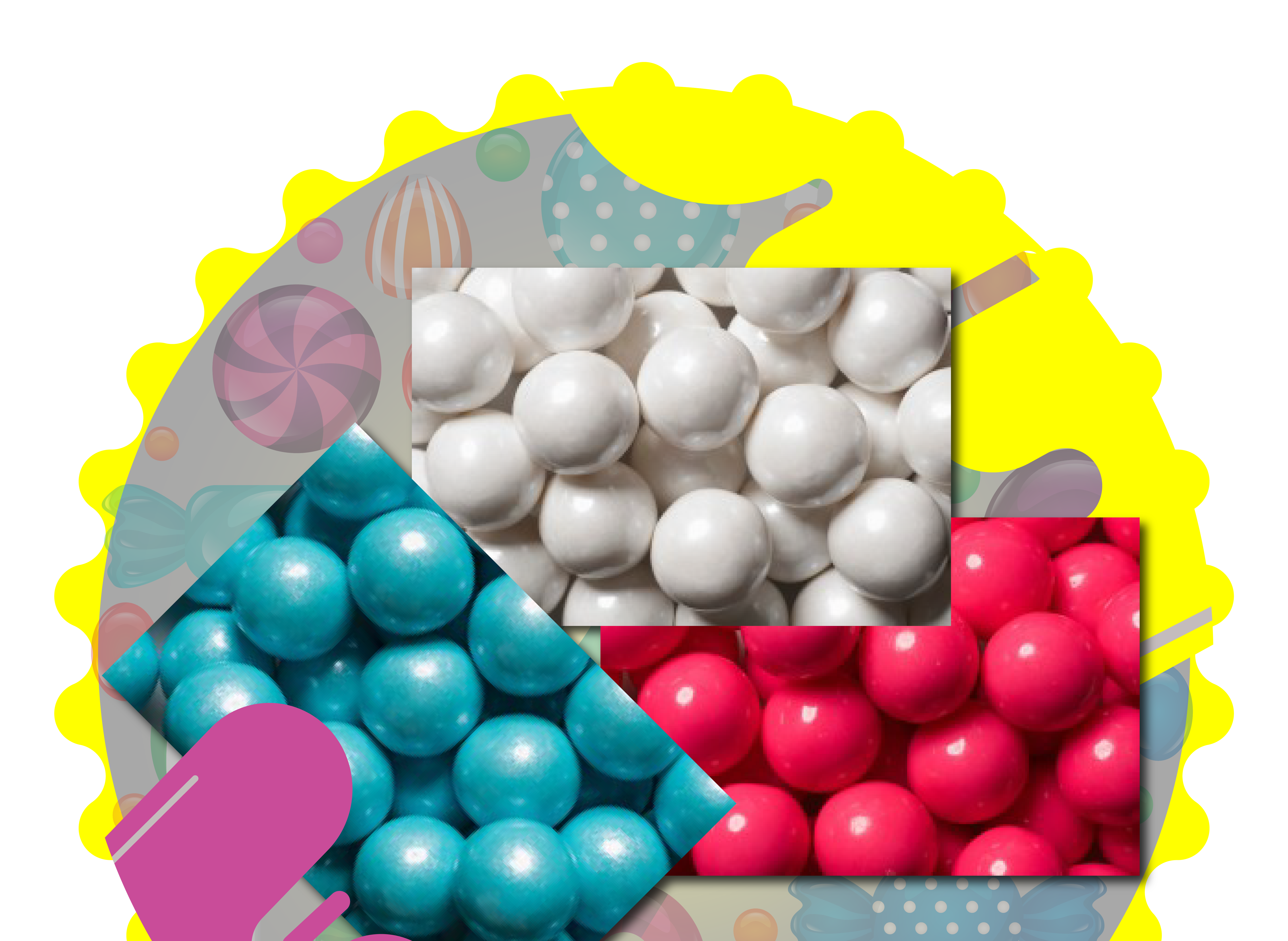 Bulk Gumballs by Color | 1-Inch Unwrapped | UsaCandyWholesale.Com