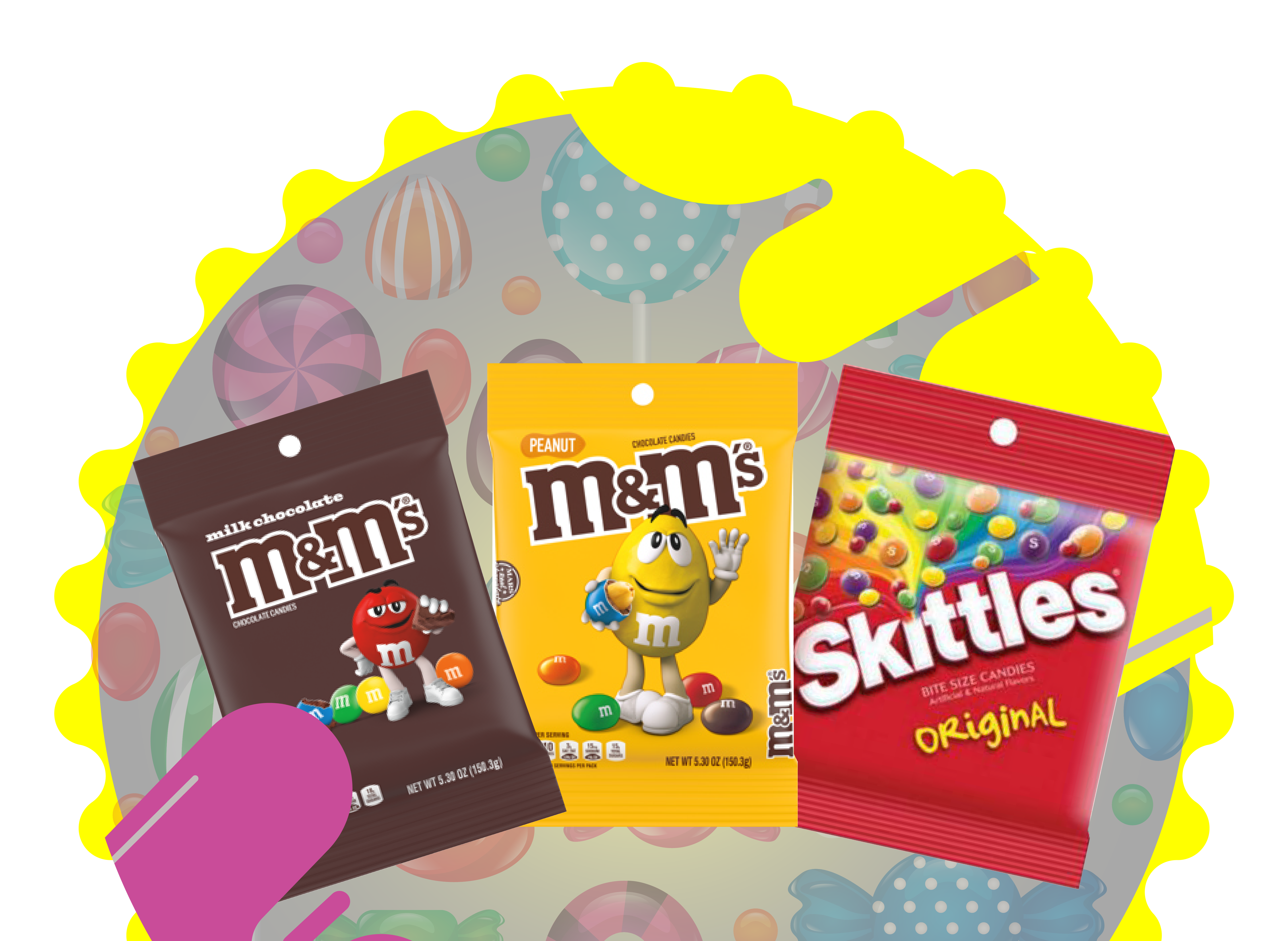 Mars Peg Bag Candy