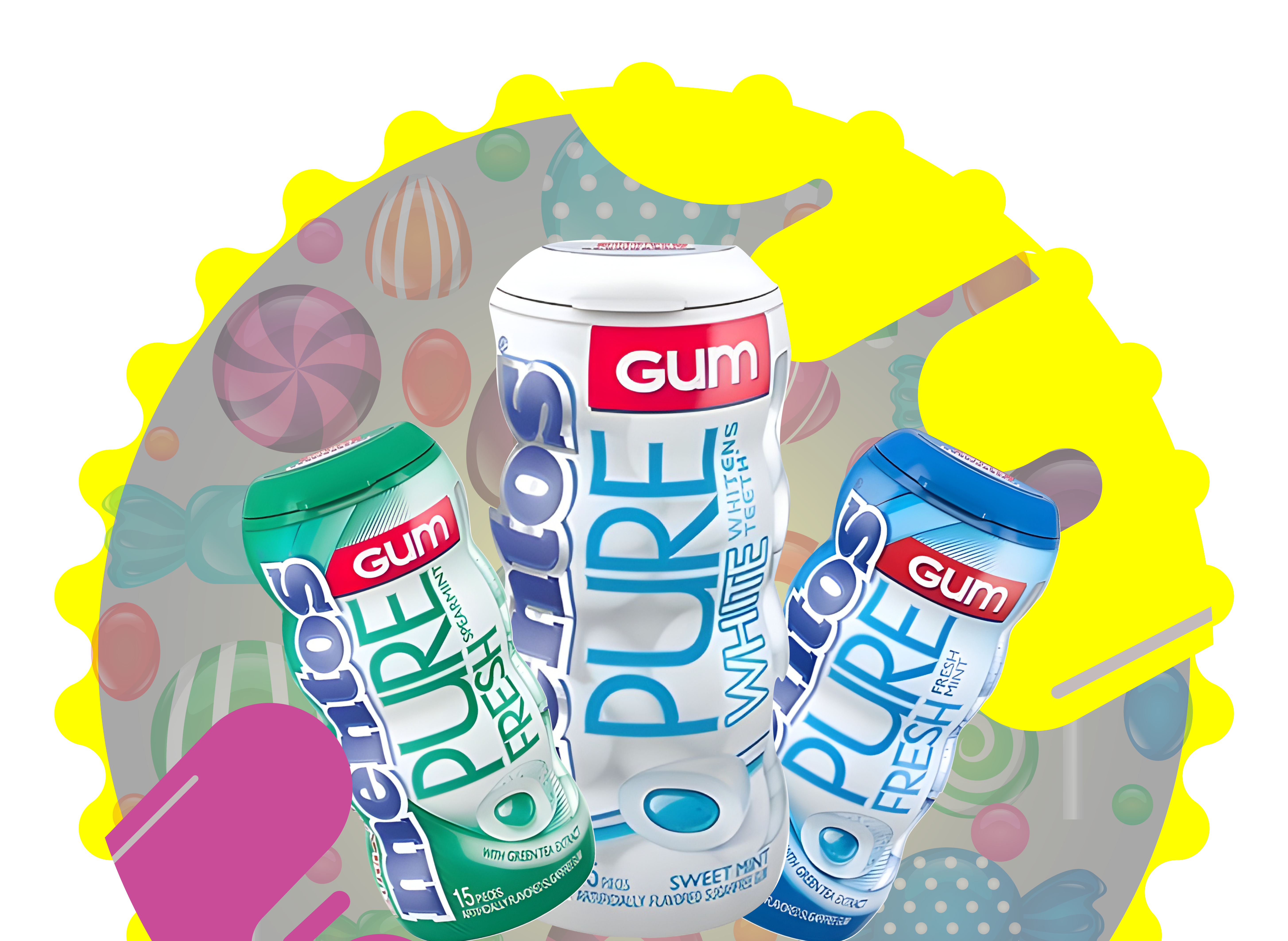Mentos Gum Wholesale | Fresh Mint & Fruit Bottles | UsaCandyWholesale.Com