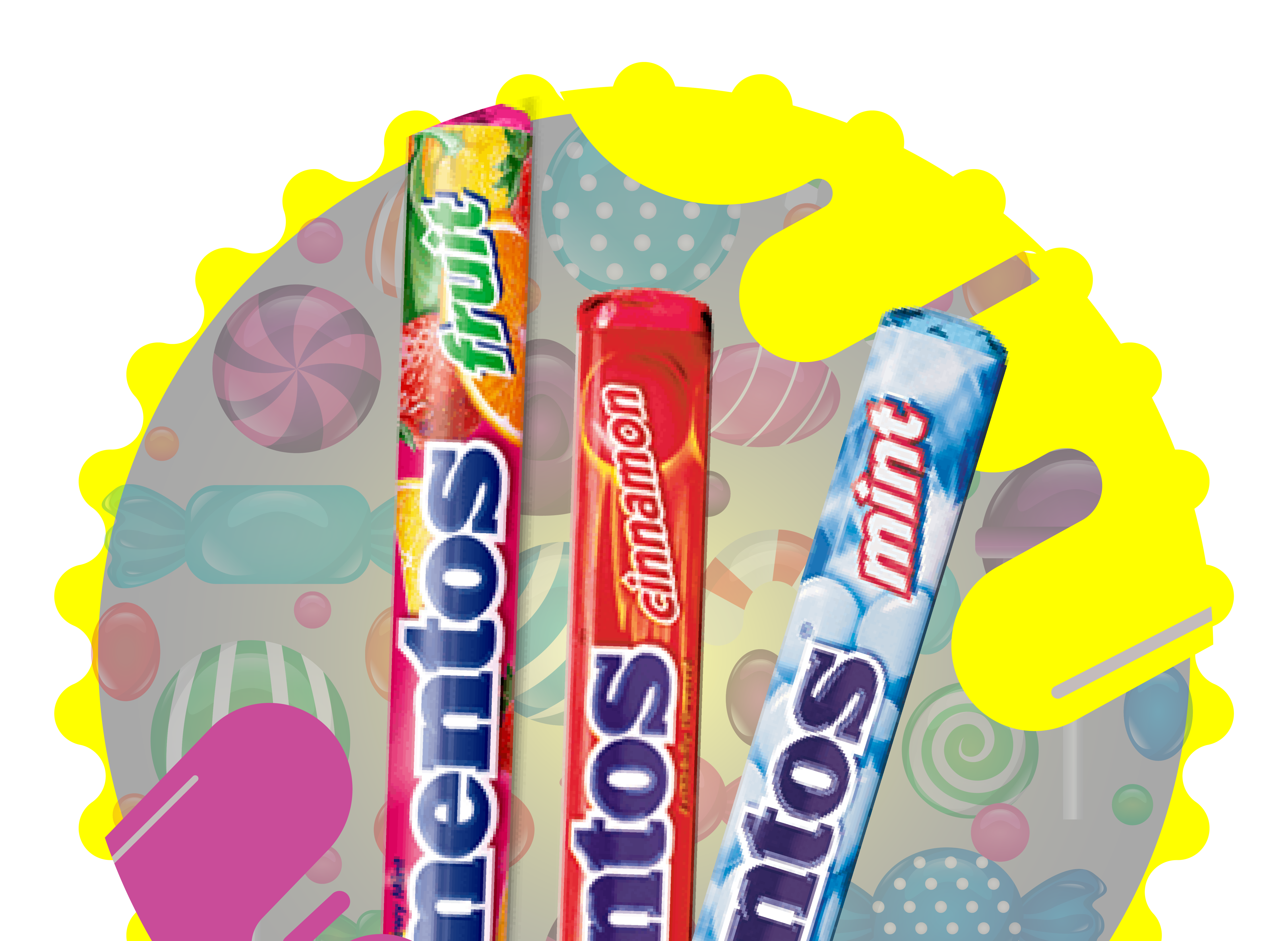 Mentos Display at UsaCandyWholesale.Com