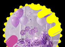 Purple Candy Buffet