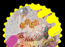 Rainbow Candy Buffet