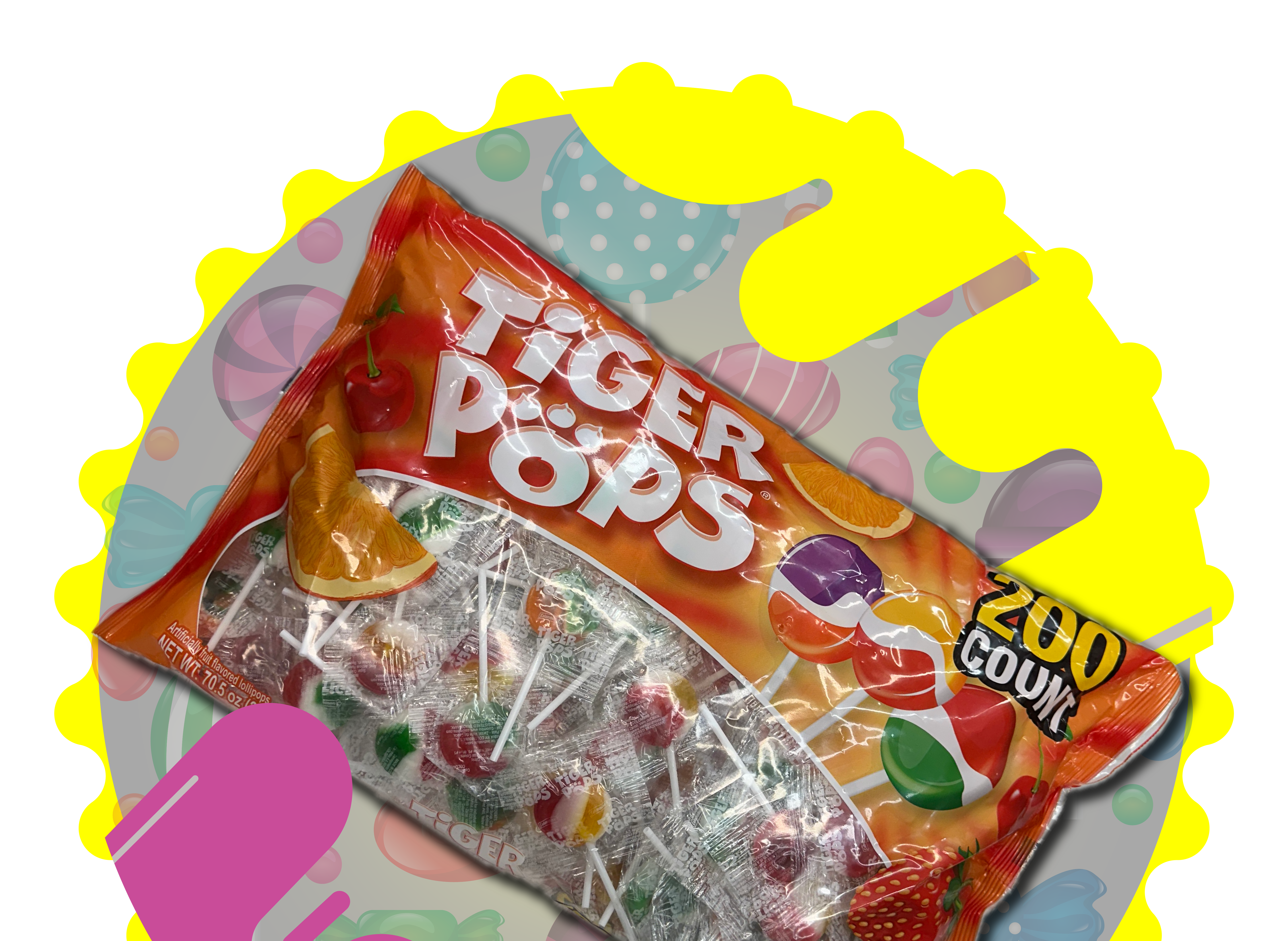 Tiger Lollipops