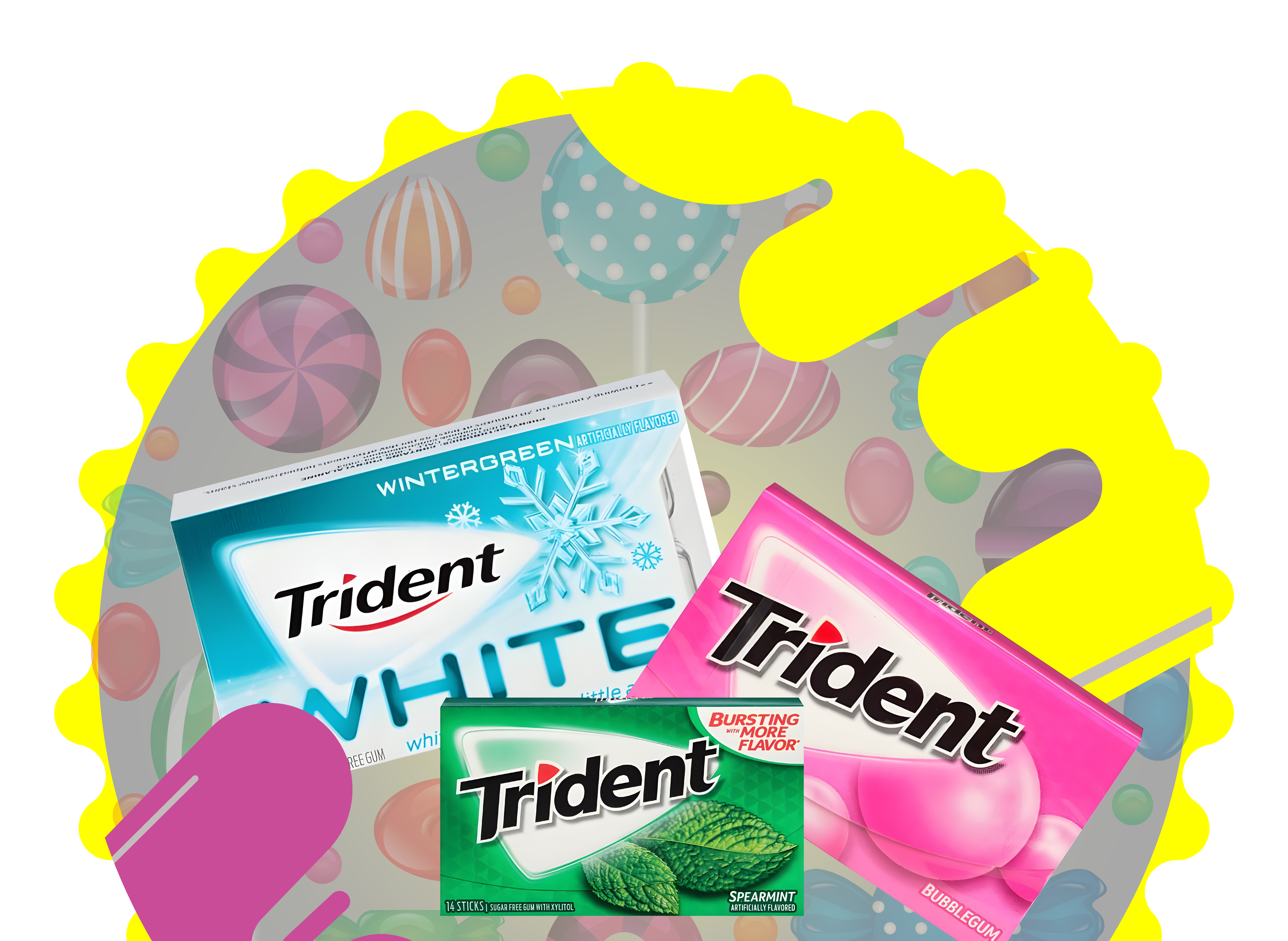 Trident Sugar-Free Gum Wholesale | All Flavors | UsaCandyWholesale.Com