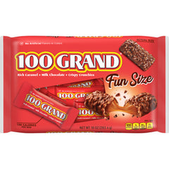100 Grand Candy Fun Size 10 oz Quantity 10 oz Per Bag Sweet Browse at UsaCandyWholesale.Com