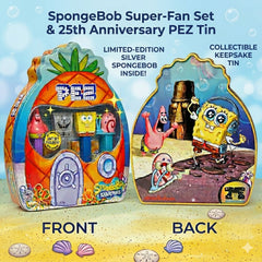 SpongeBob 25th Anniversary PEZ Gift Set