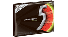 5 Gum Watermelon Prism Sugar Free Gum By Wrigley's Quantity 15 Sticks Per Pack 10 Packs Per Box Sweet Browse at UsaCandyWholesale.Com