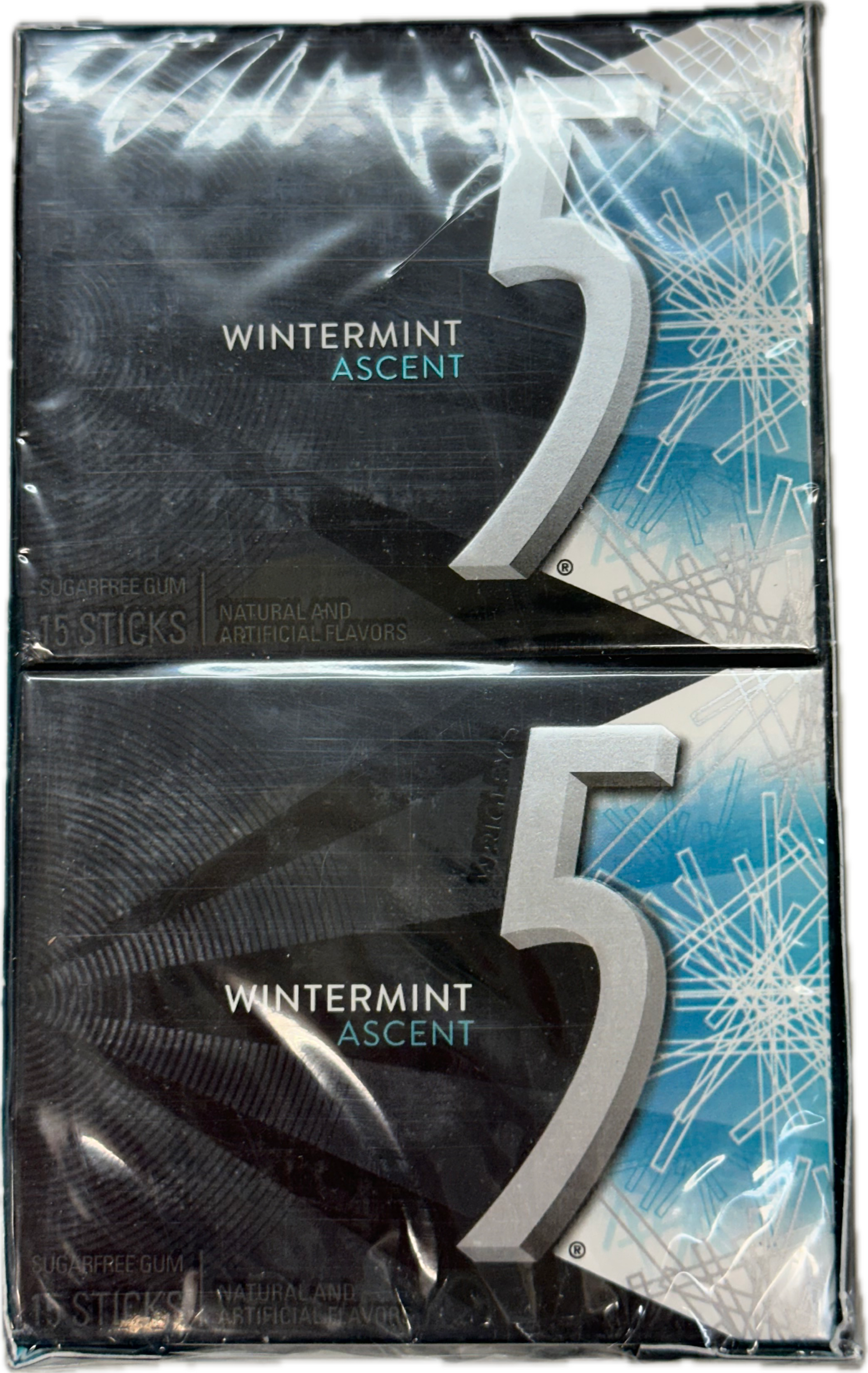 5 Gum Wintermint (10 Packs Per Box) at UsaCandyWholesale.Com