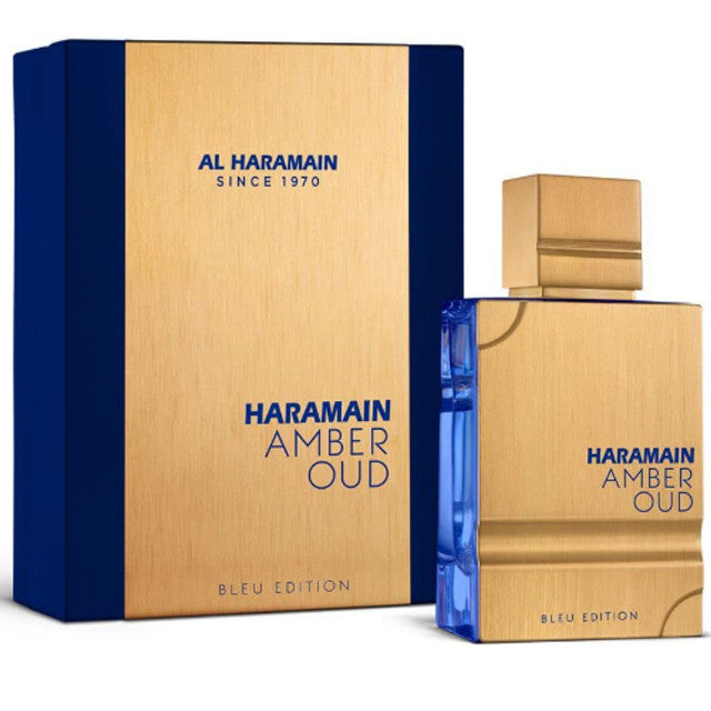Al Haramain Amber Oud Blue Edition EAU DE Parfum Spray 2 fl oz / 50 mL For Men Quantity 1 Bottle Happy Browse at UsaCandyWholesale.Com