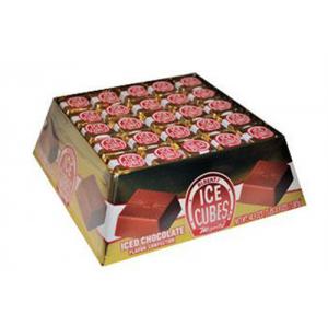 Albert Ice Cube Chocolate By Alberts Bulk Wrapped Candy Can Be Used as A Gift Quantity 125 Pieces Per Display Sweet Browse at UsaCandyWholesale.Com