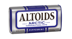 Altoids Arctic Mints Peppermint Flavor Strong Mint Each Unit 1.2 oz Quantity 8 Units Per Box Sweet Browse at UsaCandyWholesale.Com