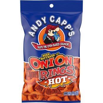 Andy Capp's Hot Onion Ring 2 oz Each Pack Quantity 12 Packs Per Case Sweet Browse at UsaCandyWholesale.Com