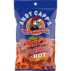 Andy Capp's Hot Onion Ring 2 oz Each Pack Quantity 12 Packs Per Case Sweet Browse at UsaCandyWholesale.Com