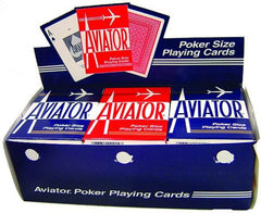 Aviator Poker Playing Cards Quantity 12 Packs Per Box Happy Browse at UsaCandyWholesale.Com