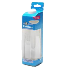 Baby Bottle Clear 9 oz By Gerber Quantity 1 Bottle Happy Browse at UsaCandyWholesale.Com