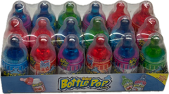 Baby Bottle Pop Candy Assorted Flavors 1.1 oz Each Bottle Kidsmania Pop With Toy Quantity 18 Pieces Per Box Sweet Browse at UsaCandyWholesale.Com\