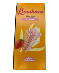 Bauducco Wafer Strawberry Cookies 2.8 oz Each Pack Quantity 10 Packs Per Box Shop Now at UsaCandyWholesale.Com