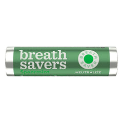 Breath Savers Mints Spearmint Flavor Each Roll 0.75 oz Quantity 12 Rolls Per Box Sweet Browse at UsaCandyWholesale.Com