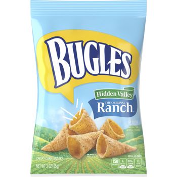 Bugles Ranch 3 oz Each Pack Quantity 6 Packs Per Case Sweet Browse at UsaCandyWholesale.Com
