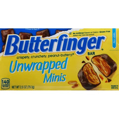 Butterfinger Unwrapped Mini Theater Movie Pack 2.8 oz (1 Single Pack)