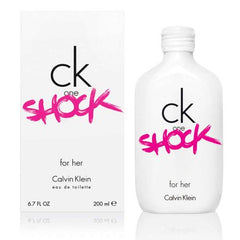 CK One Shock EAU DE Toilette Spray 6.7 oz For Women
