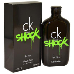 CK One Shock EAU DE Toilette Spray 6.7oz Men at UsaCandyWholesale.Com