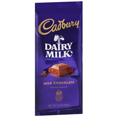 Cadbury Milk Chocolate Giant Bar 3.5 oz Each Bar Quantity 14 Bars Per Case Sweet Browse at UsaCandyWholesale.Com
