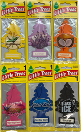 Car Air Freshener Little Trees Assorted 24Ct at UsaCandyWholesale.Com