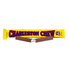 Charleston Chew Vanilla Chewy Flavored Nougat with a Delicious Chocolatey Coating Quantity 24 Bars Per Box Sweet Browse at UsaCandyWholesale.Com