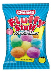 Charms Cotton Candy 1 oz (Box of 12 Packs) Buy It at UsaCandyWholesale.Com