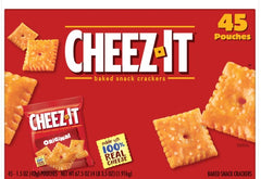 Cheez It Original Crackers 1.5 oz (45 Packs Per Box)