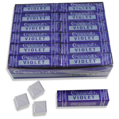 Chowards Violet Mints Taste Like Flower Each Pack 0.88 oz Quantity 24 Packs Per Box Sweet Browse at UsaCandyWholesale.Com