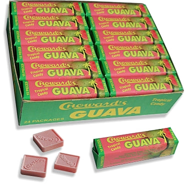 Chowrds Guava Tropical Flavor Each Pack 0.88 oz Quantity 24 Packs Per Box Sweet Browse at UsaCandyWholesale.Com