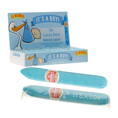 Cigar It's A Boy Cigar Bubble Gum Quantity 36 Pieces Per Box Sweet Browse at UsaCandyWholesale.Com