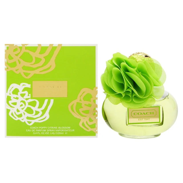 Coach Poppy Citrine Blossom EAU DE Parfum 3.4 oz For Women
