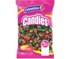 Colombina Assorted Flavors Filled Bulk Wrapped Candy 5 Pounds Per Bag Quantity 450 Pieces Per Bag Sweet Browse at UsaCandyWholesale.Com
