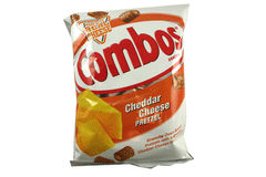Combos Cheddar Cheese Pretzel 1.8 oz Each Pack Quantity 18 Packs Per Box Sweet Browse at UsaCandyWholesale.Com