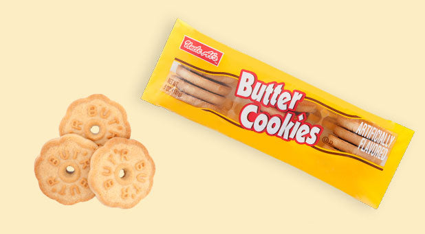 Cookies Bar Butter Flavor 5 oz Each Pack By Uncle Al's Quantity 12 Packs Per Case Sweet Browse at UsaCandyWholesale.Com