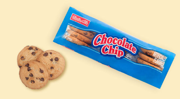 Cookies Chocolate Chip Flavor 5 oz Each Pack By Uncle Al's Quantity 12 Packs Per Case Sweet Browse at UsaCandyWholesale.Com