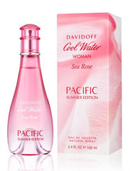 Cool Water Sea Rose Pacific Summer EAU DE Toilette 3.4 oz For Women