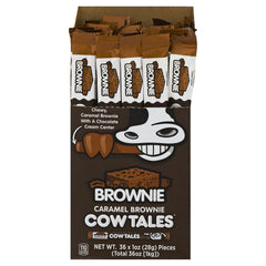Cow Tales Chewy Chocolate Caramel With a Cream Center Each Pack 1 oz Quantity 36 Pieces Per Case Sweet Browse at UsaCandyWholesale.Com
