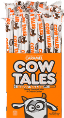 Cow Tales Vanilla Chewy Caramel With a Cream Center each Pack 1 oz Quantity 36 Pieces Per Box Sweet Browse at UsaCandyWholesale.Com