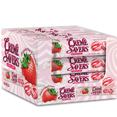 Creme Savers Strawberry (24 Rolls Per Box)