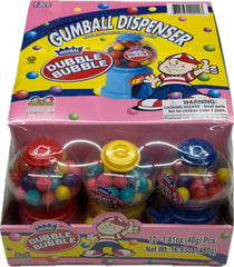 Double Bubble Original Gumball Dispenser KidsMania Gum With Toy Quantity 12 Pieces Per Box Sweet Browse at UsaCandyWholesale.Com