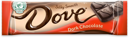 Dove Silky Smooth Dark Chocolate 1.44 Each Bar Quantity 18 Bars Per Box Sweet Browse at UsaCandyWholesale.Com