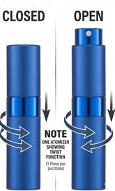 Empty Twist Atomizer Blue Color 8ml (1 Piece) at UsaCandyWholesale.Com