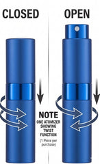 Empty Twist Atomizer Blue Color 8ml (1 Piece) at UsaCandyWholesale.Com