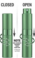 Empty Twist Atomizer Green Color 8ml (1 Piece)